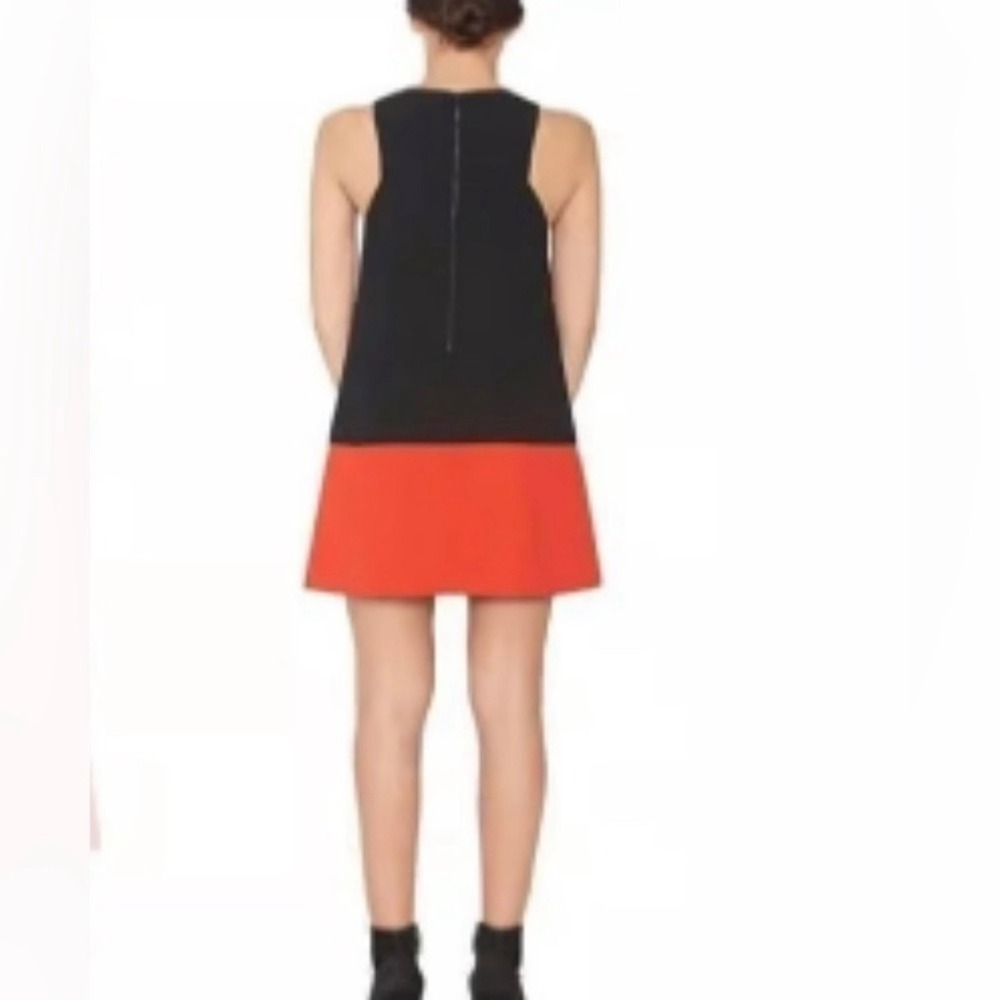 Alice + Olivia Dorma Colorblock Shift
Dress Black Poppy A Line Mini Dress XS - Picture 2 of 10
